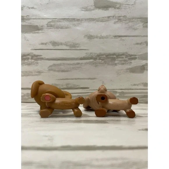 Littlest Pet Shop Dachshunds DOGS #139 & #518 LPS